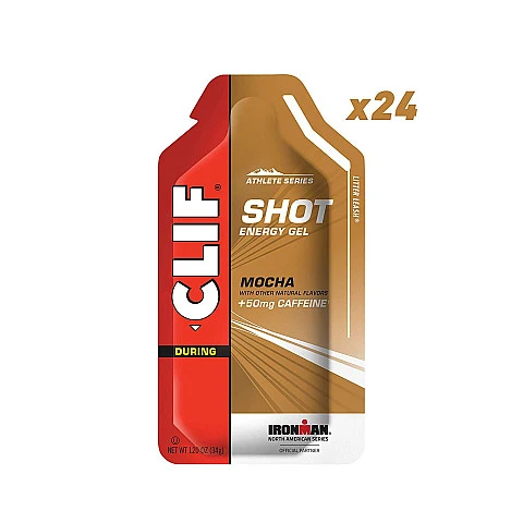 קליף בר ג'ל אנרגיה Shot Turbo עם קפאין 50 מ"ל מוקה 34 גרם - 24 יחידות - מבית CLIF Bar קליף בר ג'ל אנרגיה Shot Turbo עם קפאין 50 מ"ל מוקה 34 גרם - 24 יחידות - מבית CLIF Bar