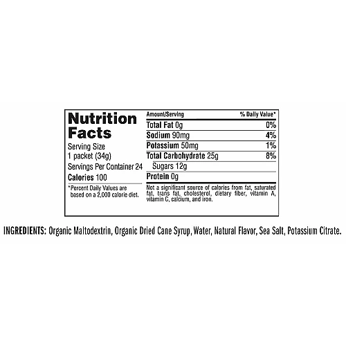 קליף בר ג'ל אנרגיה Shot ללא קפאין וניל 34 גרם - 24 יחידות - מבית CLIF Bar