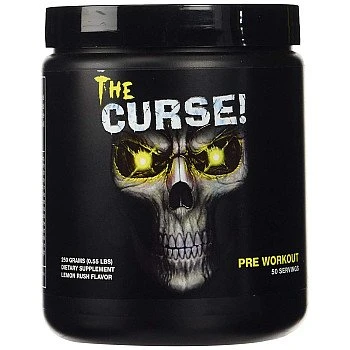קדם אימון הקללה The Curse קוברה בטעם לימון 50 מנות - מבית Cobra Labs