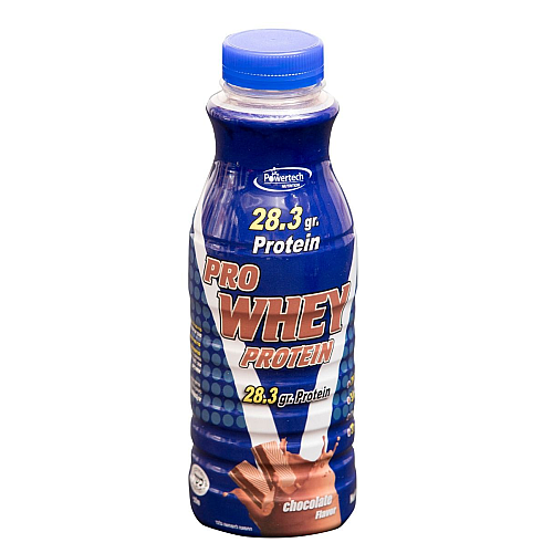 בקבוק פאווארטק להכנת משקה חלבון טעם שוקולד 37 גרם - מבית PowerTech Nutrition