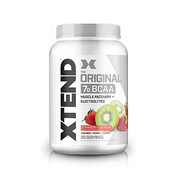 חומצות אמינו BCAA אקסטנד XTEND משקל 1260 גרם טעם קיווי תות - 90 מנות הגשה - מבית SCIVATION