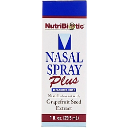 תרסיס לאף פלוס עם תמצית זרעי אשכוליות 29 מ"ל - מבית NutriBiotic