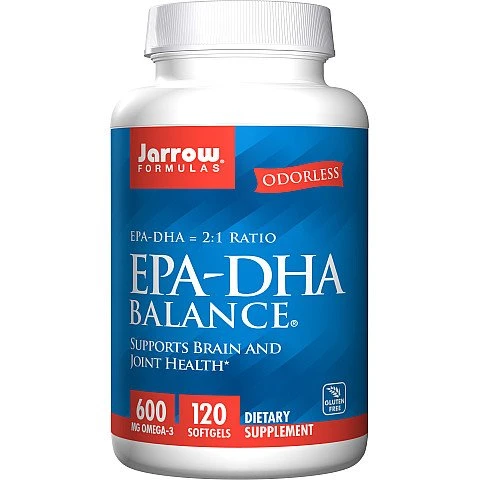 ג'ארו אומגה 3 איזון EPA-DHA יחס 2:1 - 120 כמוסות רכות - מבית Jarrow Formulas ג'ארו אומגה 3 איזון EPA-DHA יחס 2:1 - 120 כמוסות רכות - מבית Jarrow Formulas