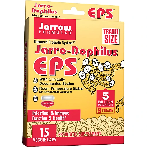 ג'ארו דופילוס 5 מיליארד מערכת פרוביוטית - 15 כמוסות - מבית Jarrow Formulas