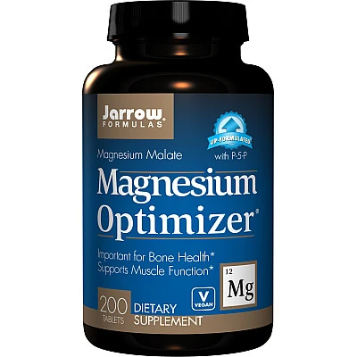 ג’ארו מגנזיום אופטימייזר - 200 טבליות - מבית Jarrow Formulas