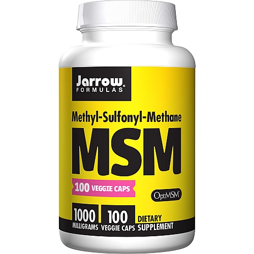 גיארו MSM המינון 1000 מ"ג - 100 כמוסות - מבית Jarrow Formulas