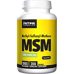 גיארו MSM המינון 1000 מ"ג - 200 כמוסות - מבית Jarrow Formulas