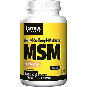 גיארו אבקת MSM לשיכוך ולהקלה של כאבים - 200 גרם - מבית Jarrow Formulas