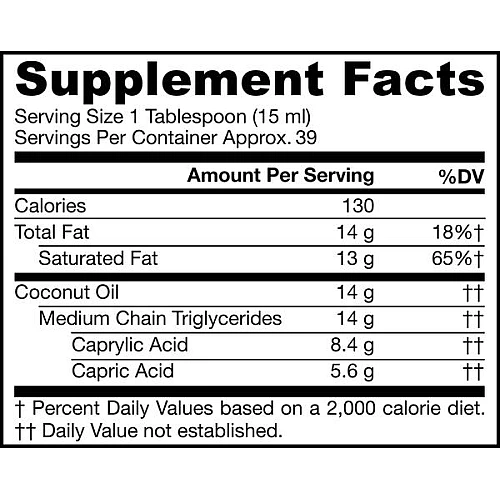 גיארו שמן MCT טהור 591 מ"ל - מבית Jarrow Formulas