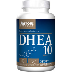 הורמון הנעורים DHEA המינון 10 מ"ג - 90 כמוסות - מבית Jarrow Formulas
