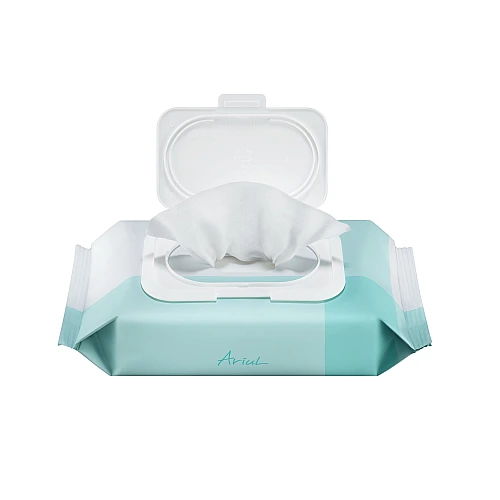 מגבוני חיטוי לידיים יעילות של 99.9% אלוורה עם מכסה - 80 מגבונים - מבית Ariul