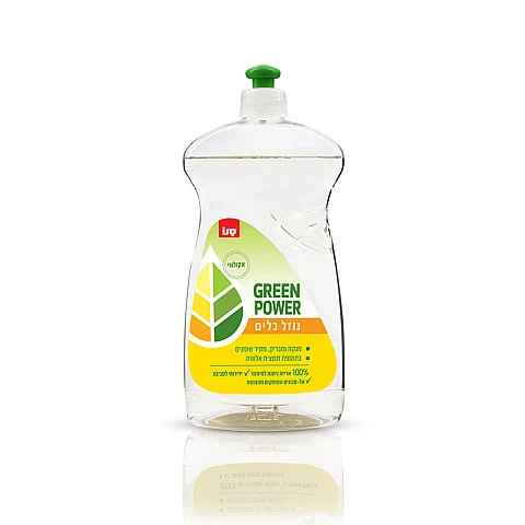 סנו גרין פאוור נוזל כלים אקולוגי GREEN POWER מסיר שומנים - 700 מ"ל סנו גרין פאוור נוזל כלים אקולוגי GREEN POWER מסיר שומנים - 700 מ"ל