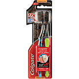 קולגייט מברשת שיניים סיבי פחם סלים סופט לניקוי עדין ועמוק מארז זוג - מבית Colgate