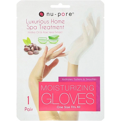 ככפות לחות עם שמן ג'וג'ובה ותמצית אלוורה - זוג - מבית Nu-Pore