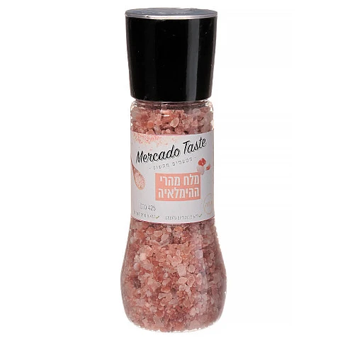 מלח מהרי ההימלאיה מרקדו טייסט גס 425 גרם - מבית Mercado Taste מלח מהרי ההימלאיה מרקדו טייסט גס 425 גרם - מבית Mercado Taste