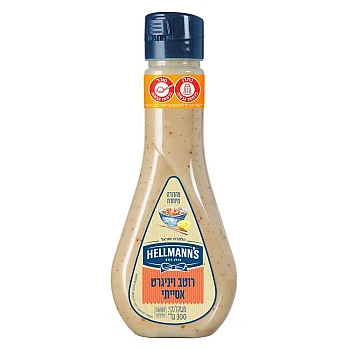 רוטב ויניגרט אסייתי לסלט הלמנ'ס 300 גרם - מבית HELLMANN'S