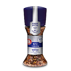 תערובת מלח ים ותבלינים בסגנון חריף אקסטרא תבלינים 115 גרם - מבית מלח הארץ