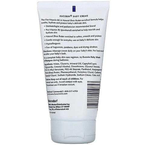 קרם לתינוק ללא ריח 141 גרם - מבית Eucerin קרם לתינוק ללא ריח 141 גרם - מבית Eucerin