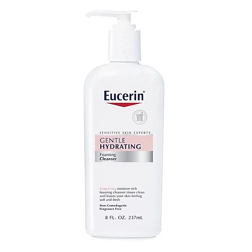 רחצת פנים ותכשירי ניקוי עדין מעניק לחות ללא חומרי ריח 237 מ"ל - מבית Eucerin
