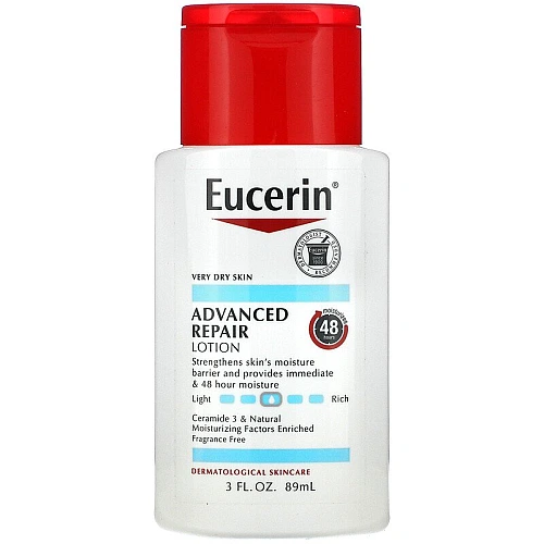 תחליב גוף לשיקום מתקדם לחות ל48 שעות ללא חומרי ריח 89 מ"ל - מבית Eucerin