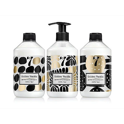 נקה 7 שלישיית אל סבון בניחוח וניל - Golden Vanilla