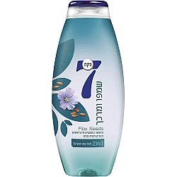 נקה 7 שמפו ומרכך 2 ב-1 Flax Seeds מועשר בזרעי פשתן - 750 מ"ל