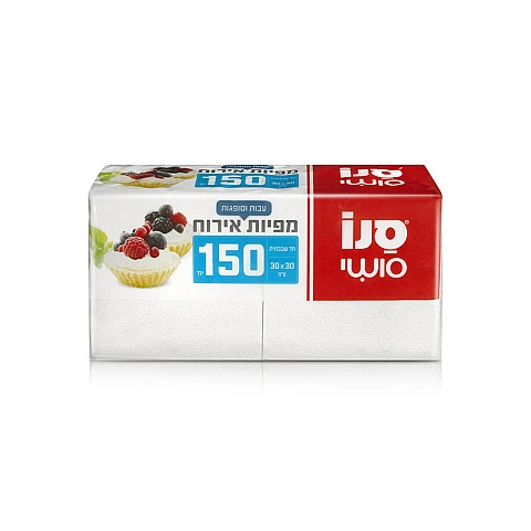 סנו סושי מפיות אירוח - 150 יחידות סנו סושי מפיות אירוח - 150 יחידות