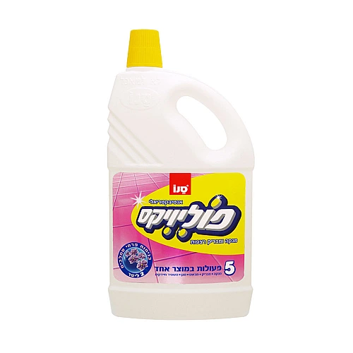 סנו פוליויקס מנקה ומבריק רצפות - 2 ליטר