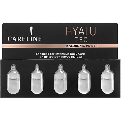 קרליין HAYLU TEC קפסולות לטיפול אינטנסיבי יום-יומי 5 יחידות - מבית CARELINE קרליין HAYLU TEC קפסולות לטיפול אינטנסיבי יום-יומי 5 יחידות - מבית CARELINE
