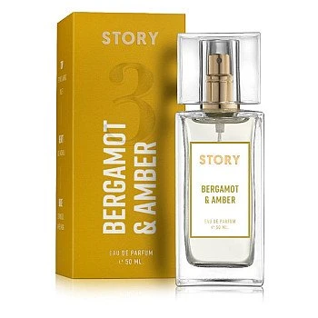 קרליין בושם לאשה STORY Bergamot & Amber מתובל נשי א.ד.פ 50 מ"ל - מבית CARELINE