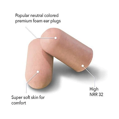 אטמי אוזניים אולטימטיבי רך ורמה גבוה  דגם NRR 32 - מבית Hearos