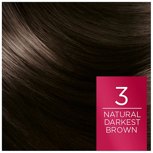 לוריאל אקסלנס קרם צבע שיער קבוע לטיפוח עשיר - בגוון 3 חום כהה