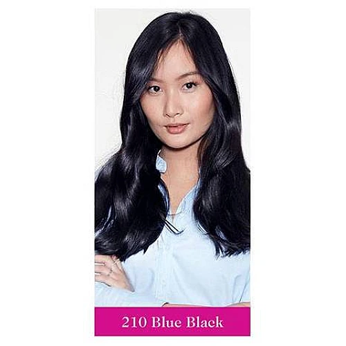 לוריאל קסטינג קרם גלוס צבע שיער ללא אמוניה למראה מבריק ועשיר - בגוון 210 שחור כחול