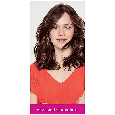 לוריאל קסטינג קרם גלוס צבע שיער ללא אמוניה למראה מבריק ועשיר - בגוון 515 חום שוקולד קרח