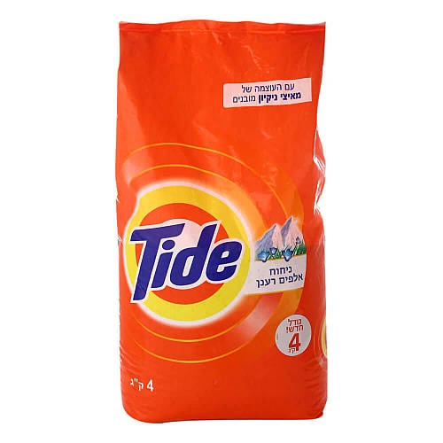 טייד אבקת כביסה אלפיין פרש 4 ק"ג - מבית TIBE