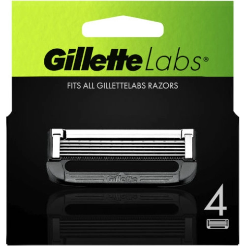 ג'ילט Labs מארז סכינים עם פס פילינג 4 סכינים - מבית Gillette