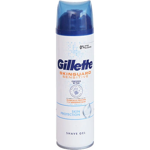 ג'ילט ג'ל גילוח סקינגארד לעור רגיש 200 מ"ל - מבית Gillette