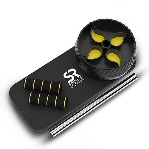 גלגל בטן מקצועי כלול כרית - מבית Sports Research