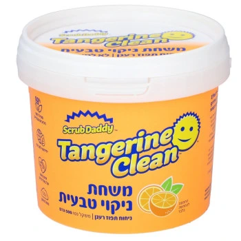 סקראב דדי משחת ניקוי טבעית טנג׳רין קלין - 500 גרם