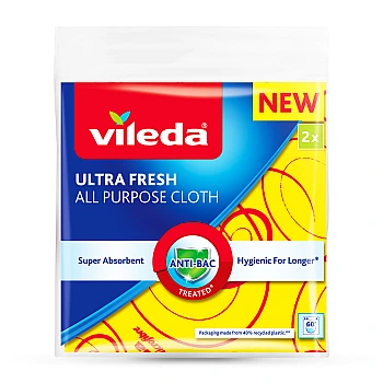 וילדה ULTRA FRESH - מטליות רב שימושיות - 2 יח'
