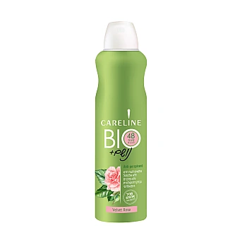 קרליין נושם BIO דיאודורנט ספריי Velvet Rose 150 מ'ל
