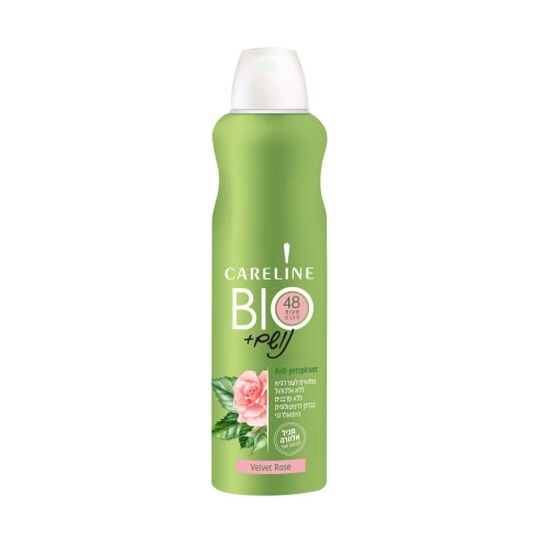 קרליין נושם BIO דיאודורנט ספריי Velvet Rose 150 מל