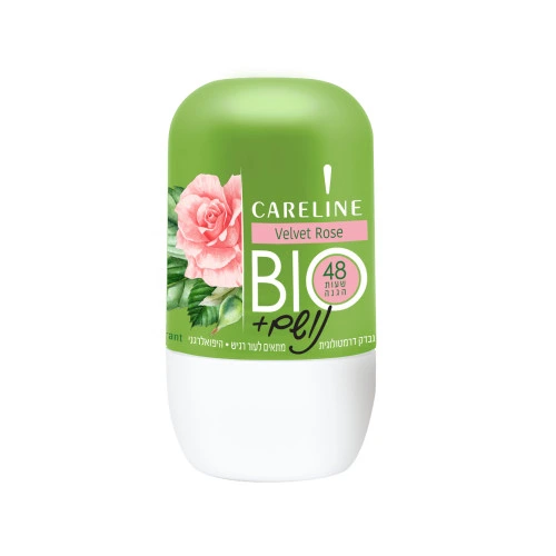 קרליין נושם BIO דיאודורנט רולאון Velvet Rose 75 מל