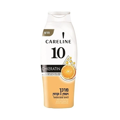 קרליין מרכך 10 ויטמין C וקרטיןלשיער פגום ומפוצל 700 מ