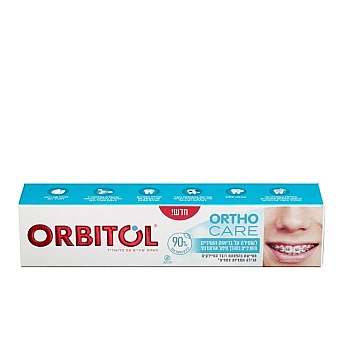 אורביטול משחת שיניים ORTHO CARE