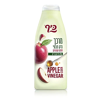 מרכך כיף לברק טבעי מועשר בחומץ תפוחים, 700 מ
