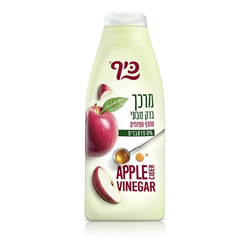 מרכך כיף לברק טבעי מועשר בחומץ תפוחים, 700 מ