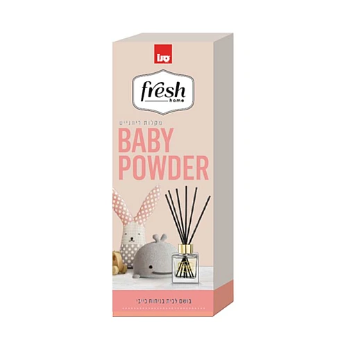פרש הום מקלות בישום BABY POWDER