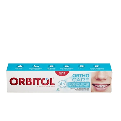 אורביטול משחת שיניים ORTHO CARE
