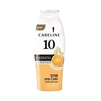 קרליין מרכך 10 ויטמין C וקרטיןלשיער פגום ומפוצל 700 מ